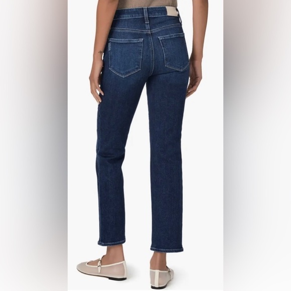 PAIGE Women's Skinny Jeans - Dark Blue - Picture 8 of 14